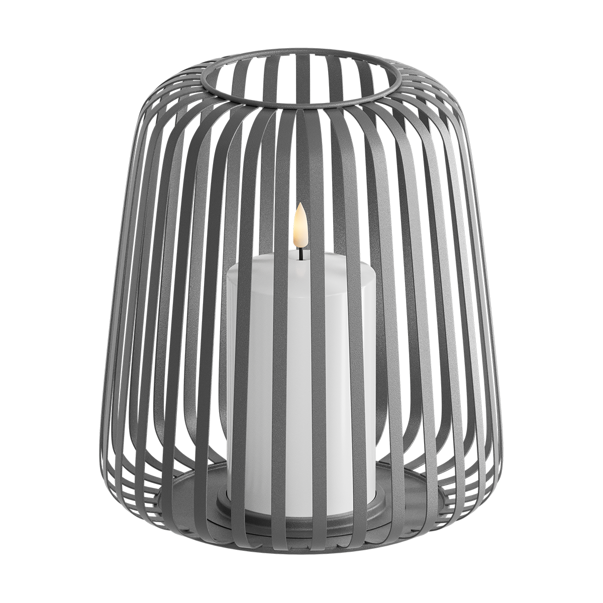 LED latern Ø 20 x 22 cm Hall