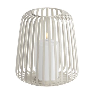 LED lucerna Ø 20 x 22 cm Písková
