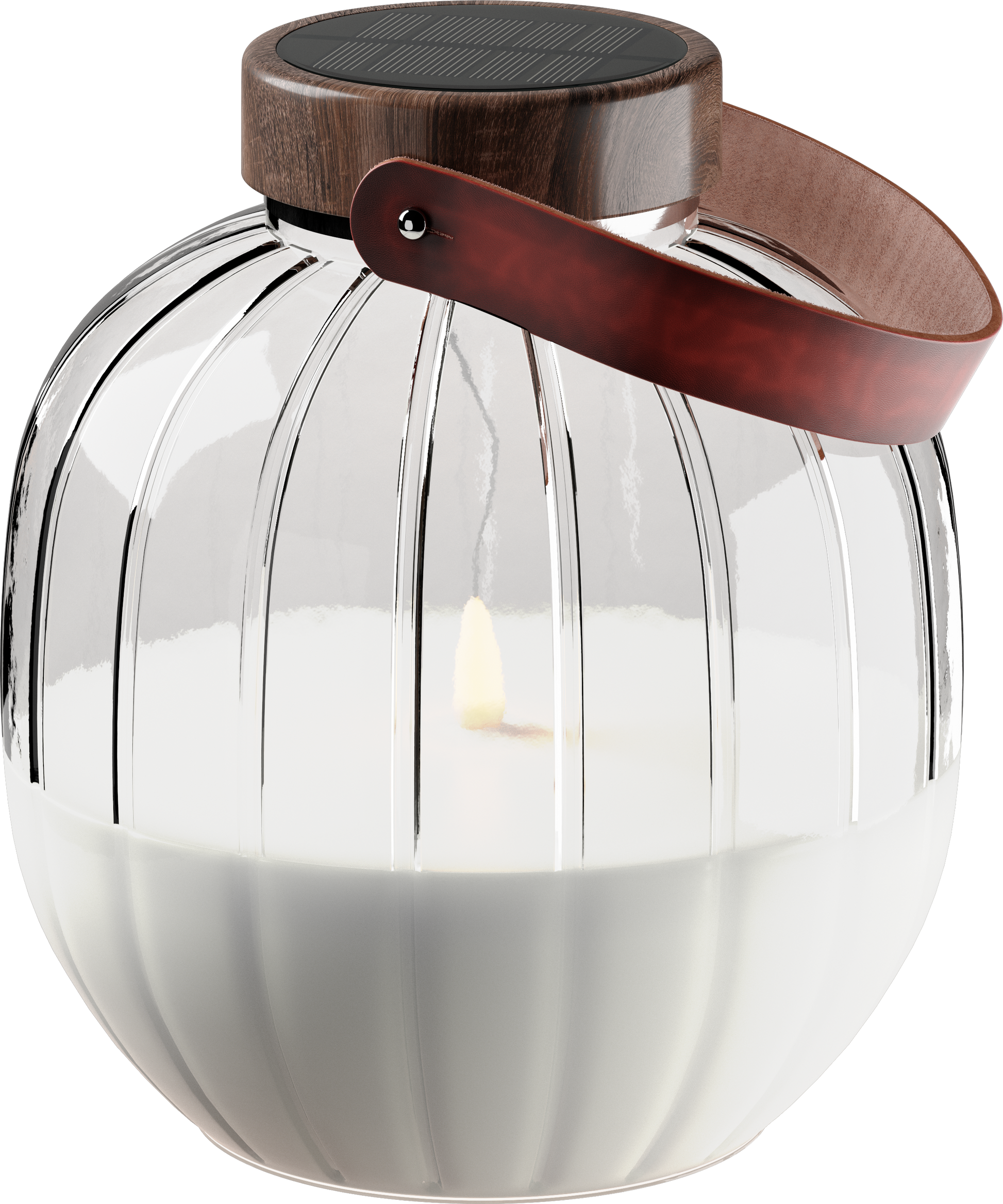 Deluxe Homeart LED Glas Lanterne 20cm LED lanterner 6