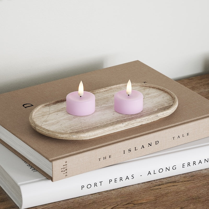 Deluxe Homeart LED Podgrzewacz 2 szt. Lawenda