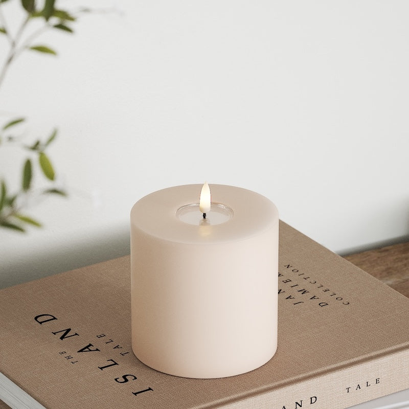 Deluxe Homeart LED Blok świetlny Ø 10 x 10 cm Różowy