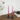 LED Shiny Dinner candle with varnish, 2 pieces (28 cm) Magenta