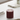 LED Pillar candle Ø 10 x 10 cm Bordeaux