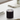 LED Pillar candle Ø 10 x 10 cm Dark Purple