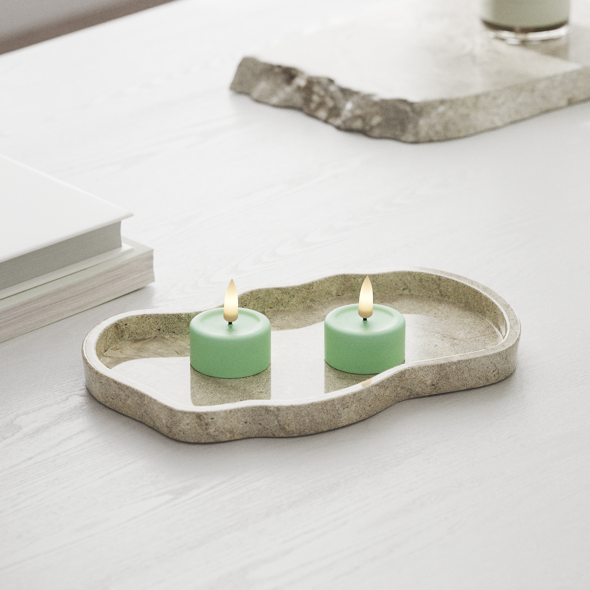 Deluxe Homeart LED Podgrzewacz 2 szt. Mięta LED podgrzewacz 1