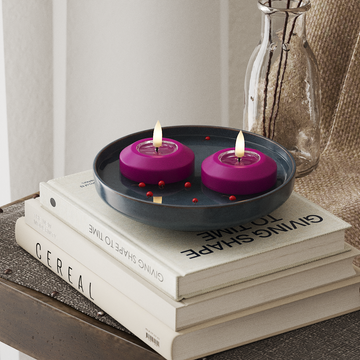 Deluxe Homeart LED Flydelys Ø 6,1 cm 2 stk Violet LED flydelys 4