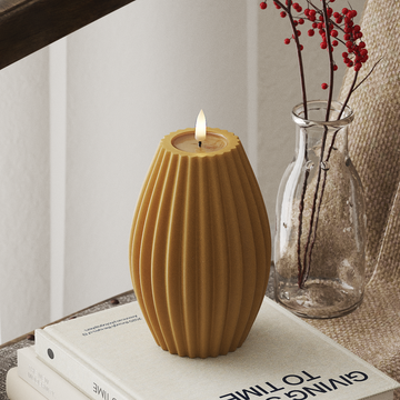 Deluxe Homeart LED Lampa wpustowa gł. 10 x wys. 15 cm Curry LED światło w rowku 4