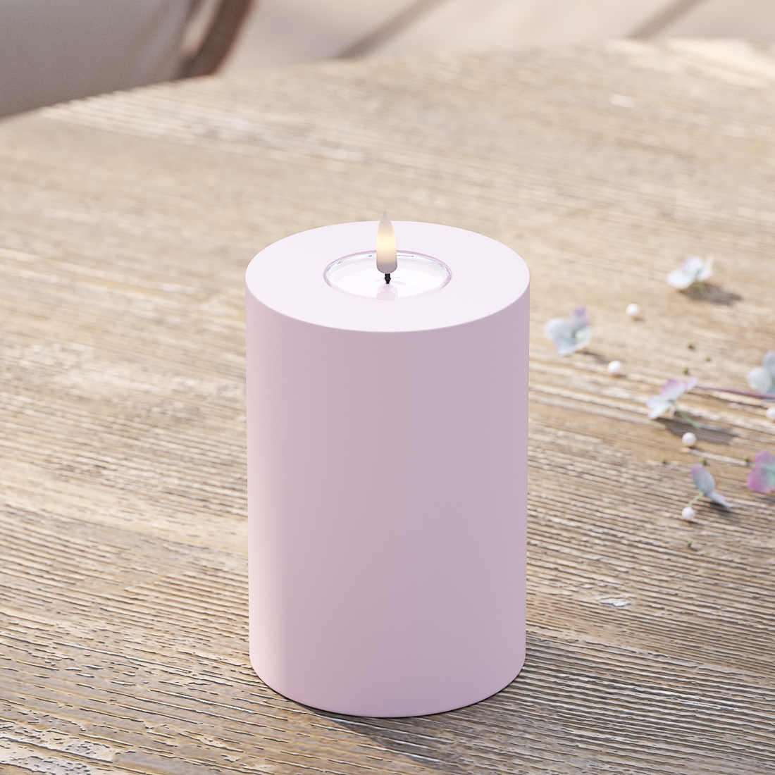 Deluxe Homeart Välis-LED plokkvalgusti Ø 10 x 15 cm Tolmune punane LED välisvalgusti plokivalgusti 2