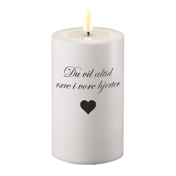 LED Światło grobowe Zawsze będziesz w naszych sercach Deluxe Homeart 1