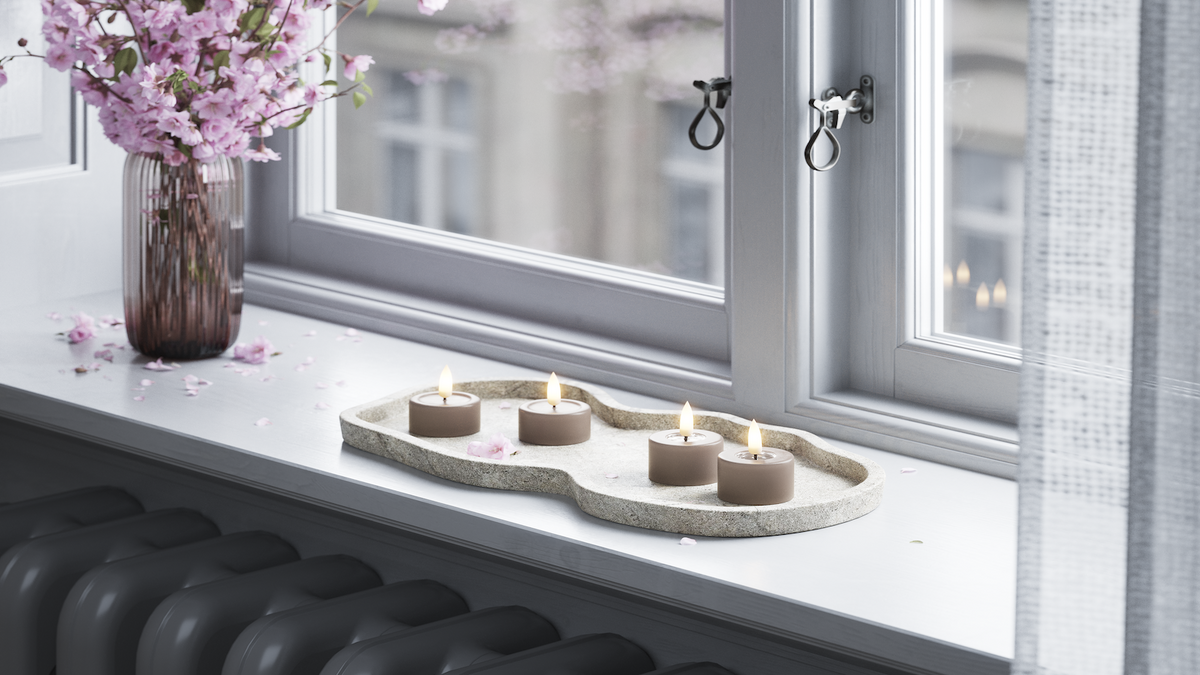 Praktisk timerfunktion till din LED Värmeljus