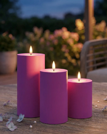 LED välisvalgusti pakett Purpurpunane